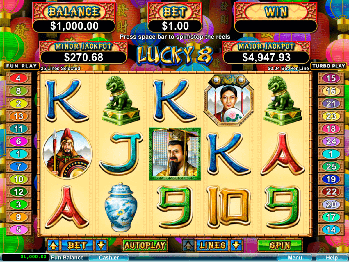 lucky 8 rtg jogo casino online 