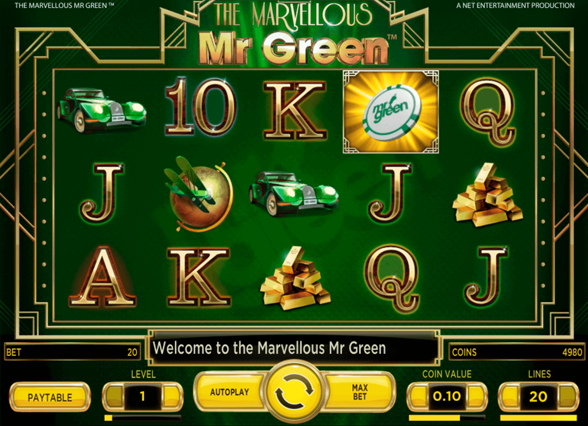 marvellous mr green netent jogo casino online 