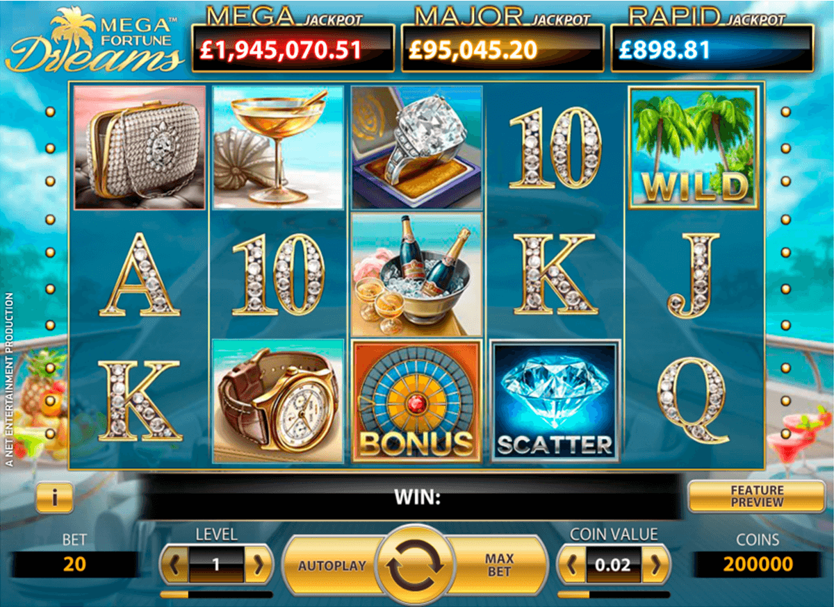 mega fortune dreams netent jogo casino online 
