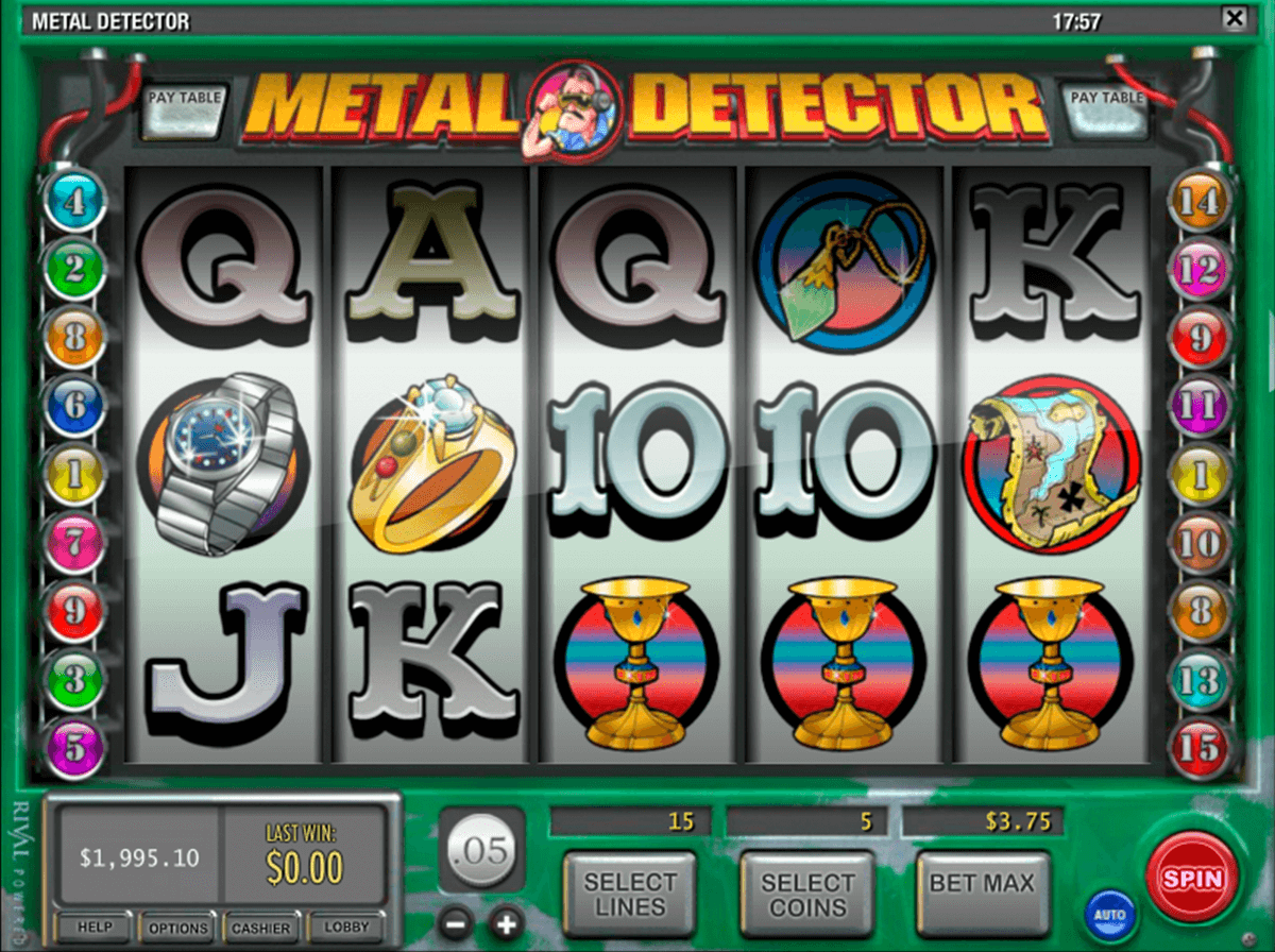 metal detector rival jogo casino online 
