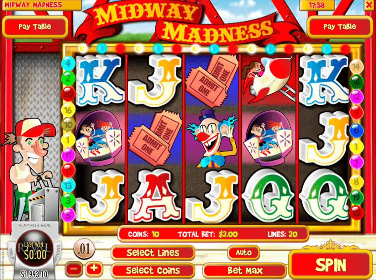 midway madness rival jogo casino online