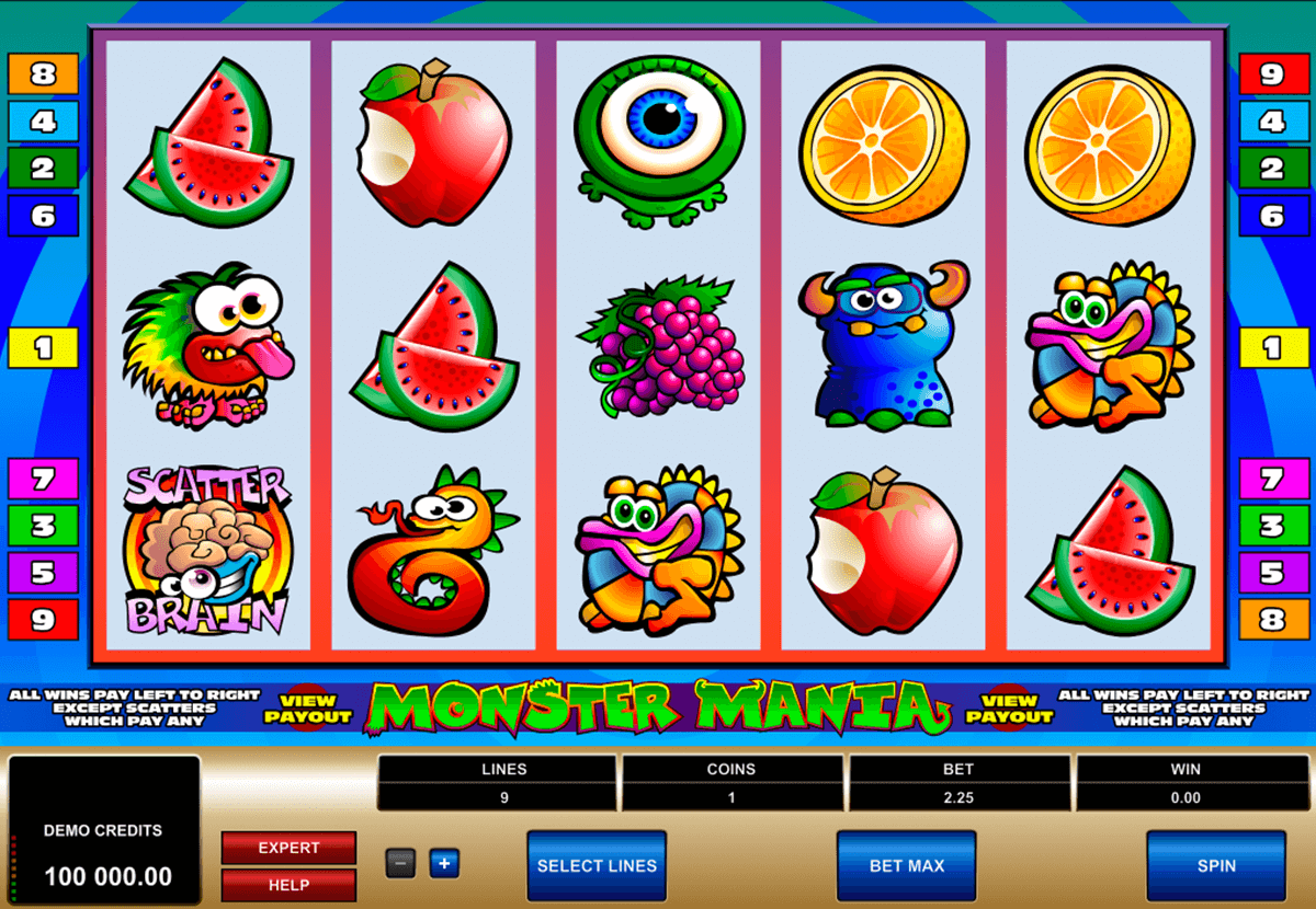 monster mania microgaming jogo casino online 