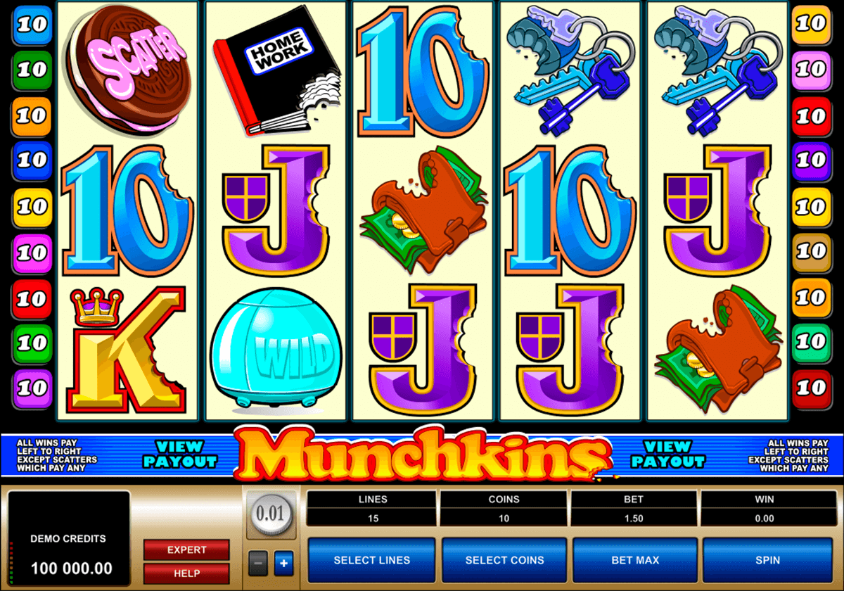 munchkins microgaming jogo casino online 