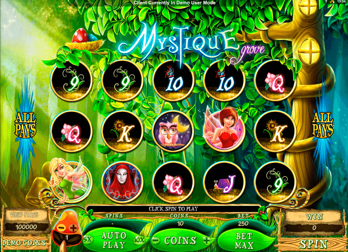mystique grove microgaming jogo casino online 