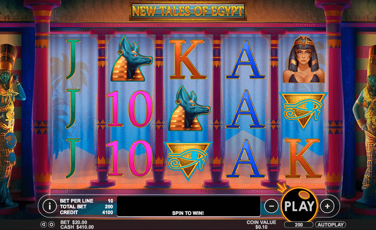 new tales of egypt pragmatic jogo casino online