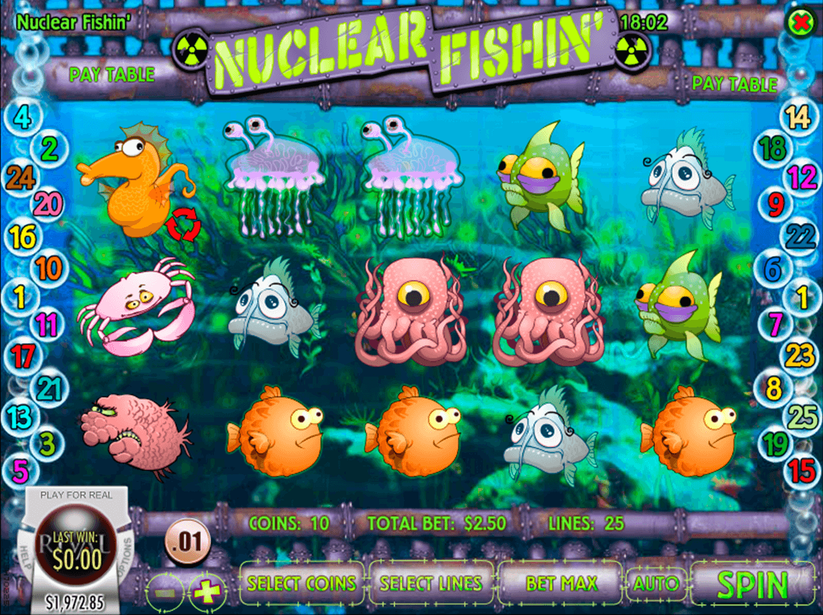 nuclear fishin rival jogo casino online 