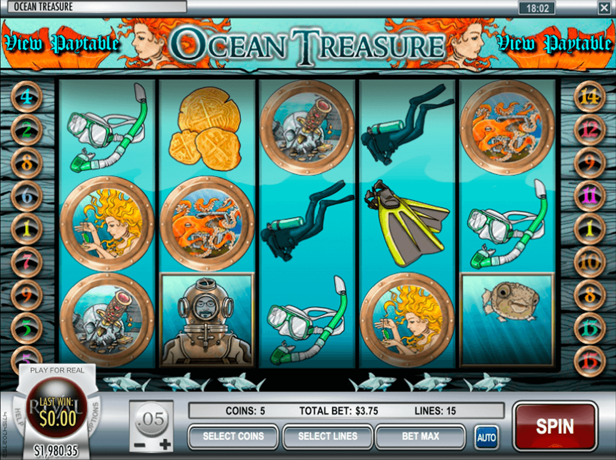 ocean treasure rival jogo casino online