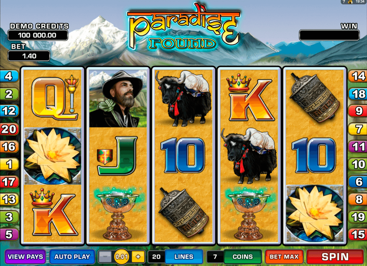paradise found microgaming jogo casino online 