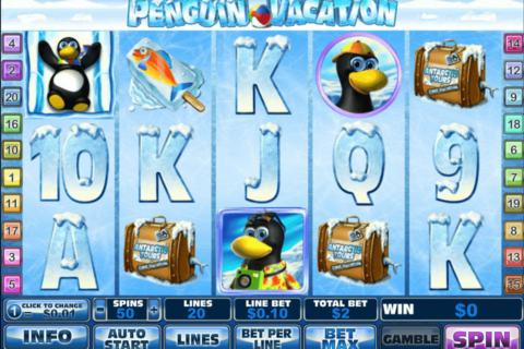 penguin vacation playtech jogo casino online 