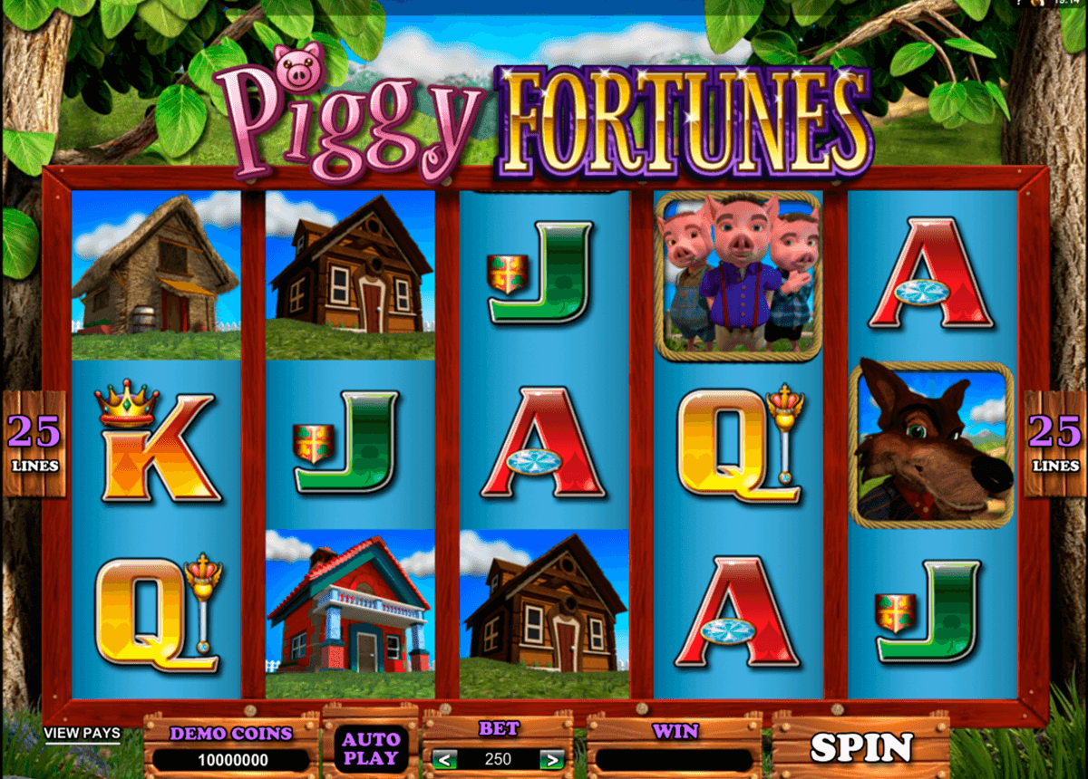 piggy fortunes microgaming jogo casino online 