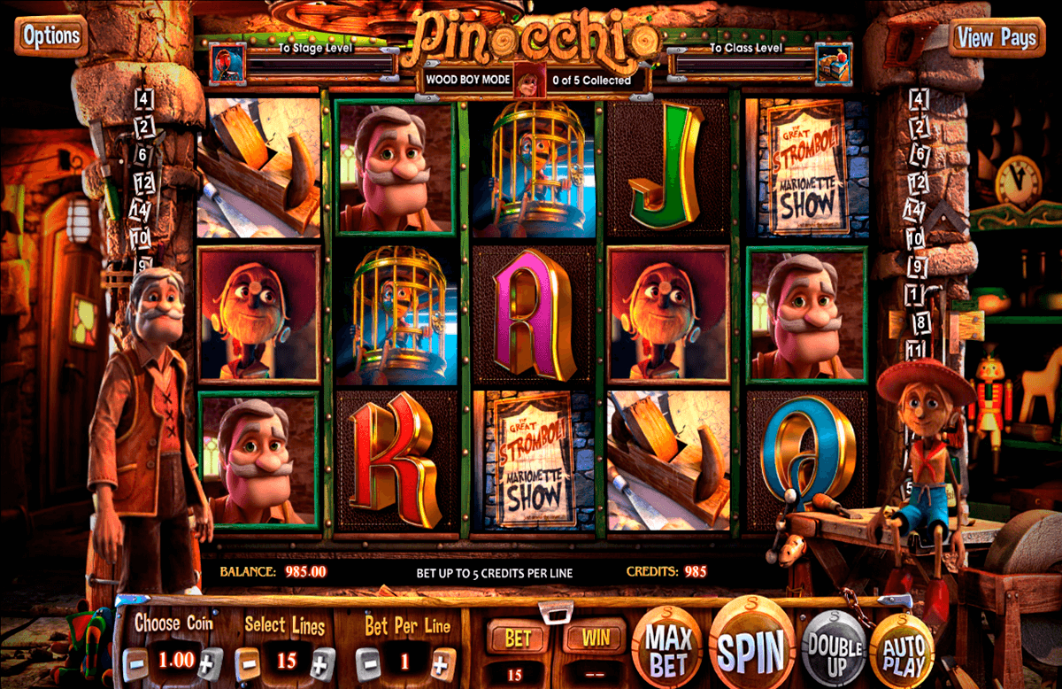 pinocchio betsoft jogo casino online 
