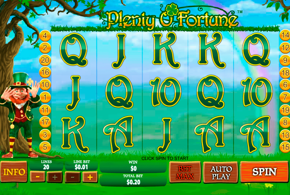 plenty o fortune playtech jogo casino online 