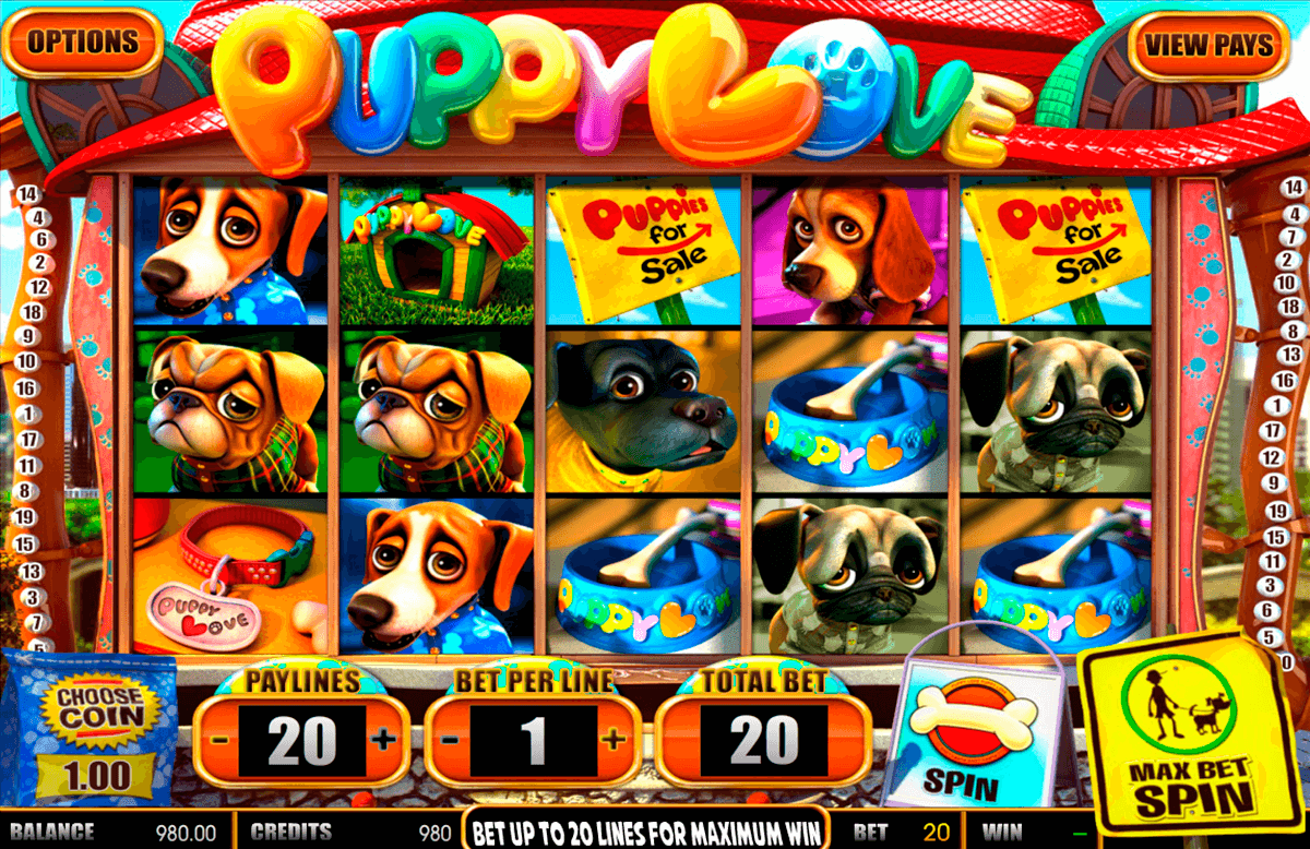 puppy love betsoft jogo casino online 