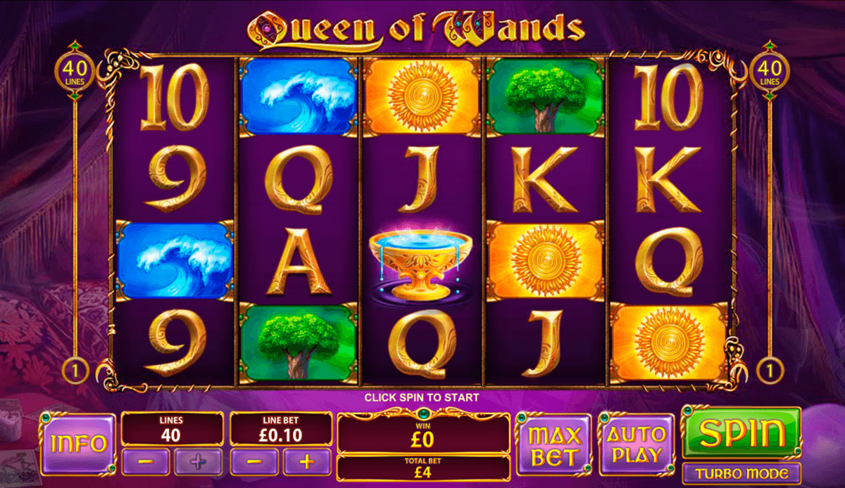 queen of wands playtech jogo casino online