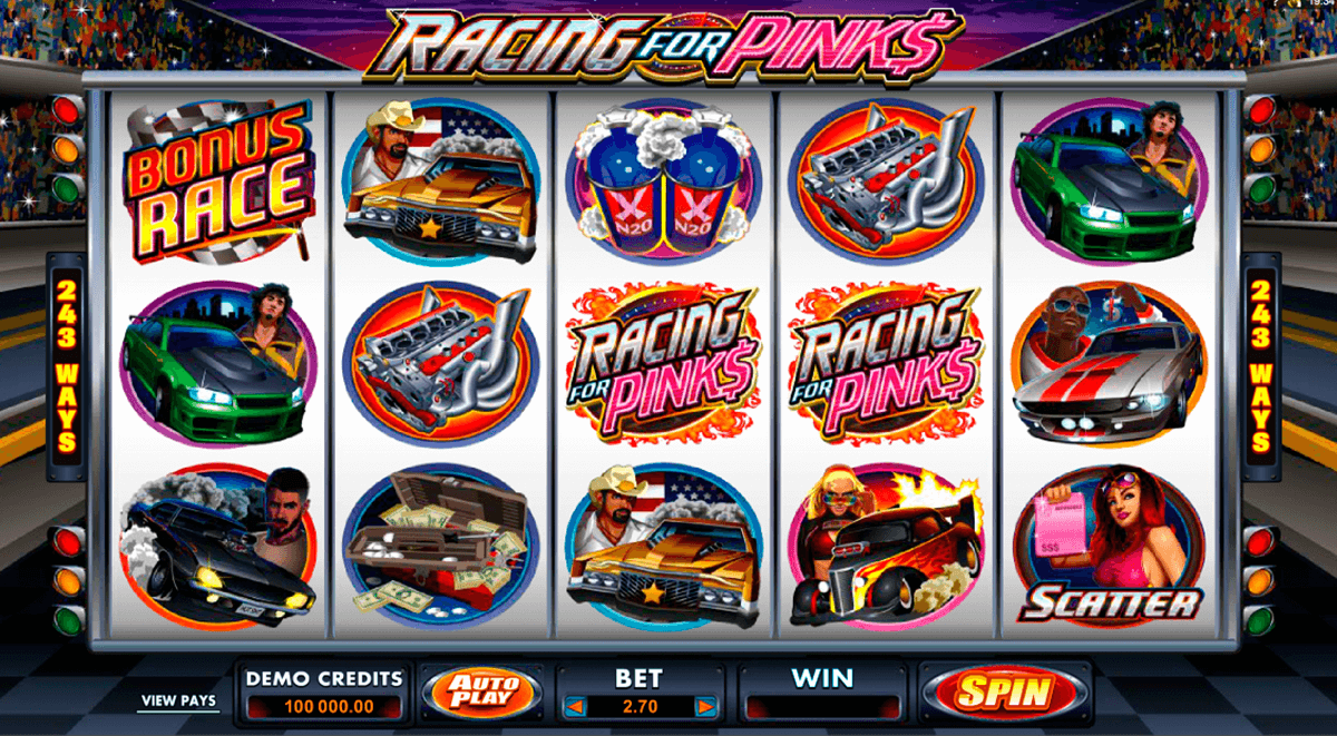 racing for pinks microgaming jogo casino online