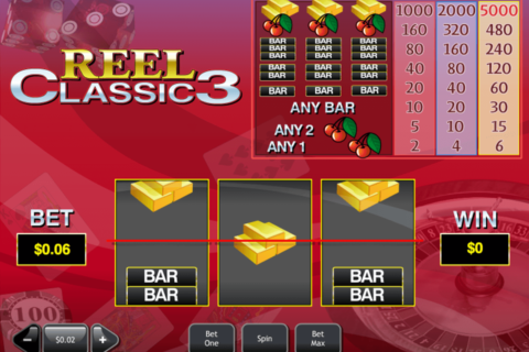 reel classic 3 playtech jogo casino online 