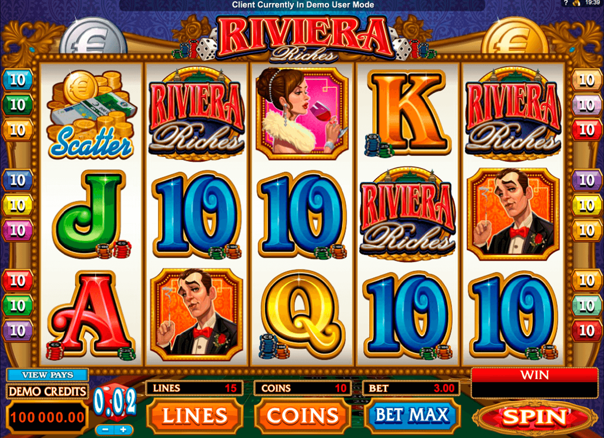 riviera riches microgaming jogo casino online 