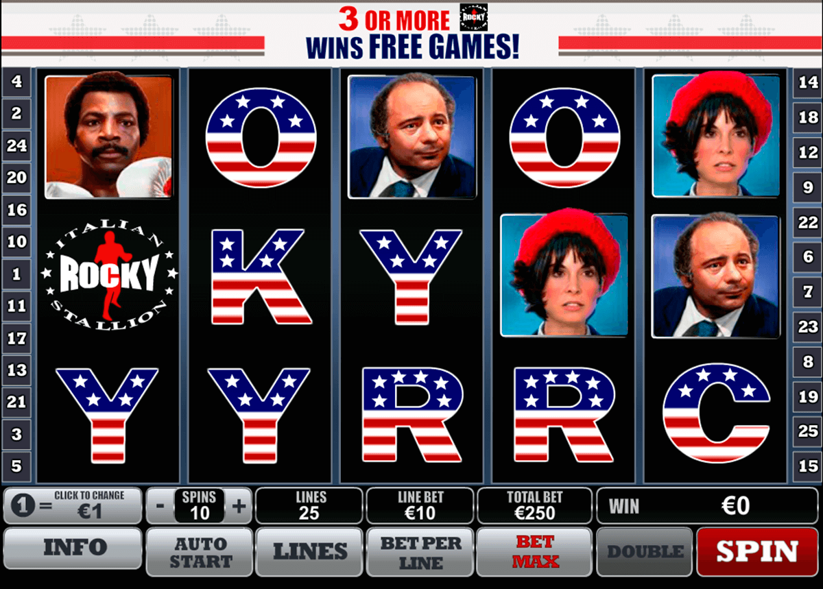 rocky playtech jogo casino online