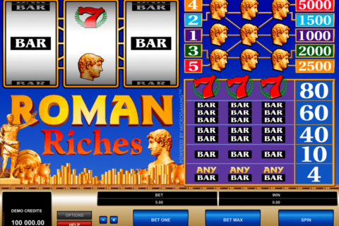 roman riches microgaming jogo casino online
