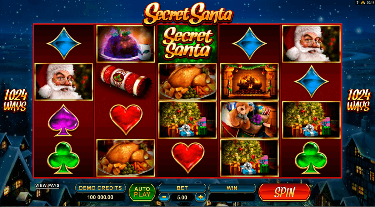 secret santa microgaming jogo casino online