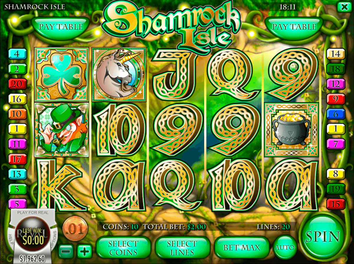 shamrock isle rival jogo casino online 