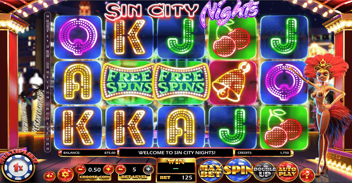 sin city nights betsoft jogo casino online 