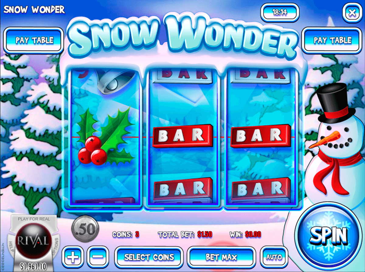 snow wonder rival jogo casino online 