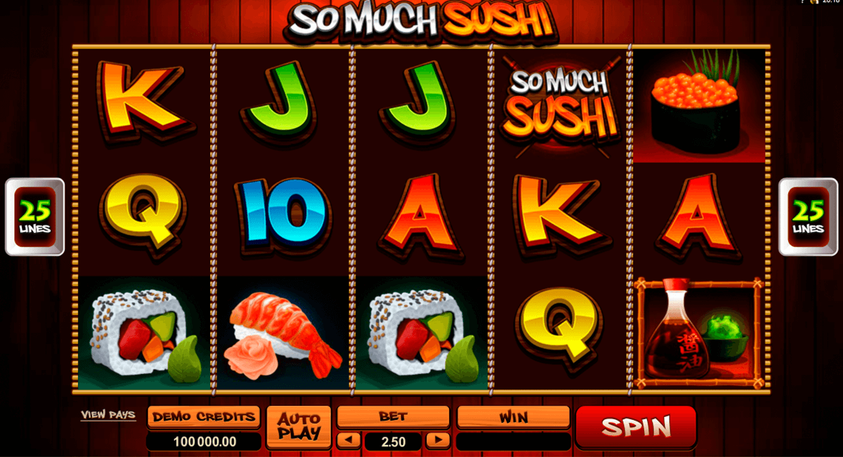 so much sushi microgaming jogo casino online 