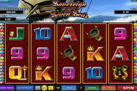 sovereign of the seven seas microgaming jogo casino online