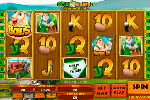spud oreillys crops of gold playtech jogo casino online 