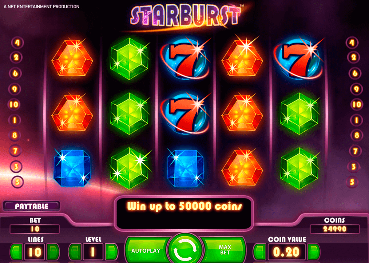 starburst netent jogo casino online 