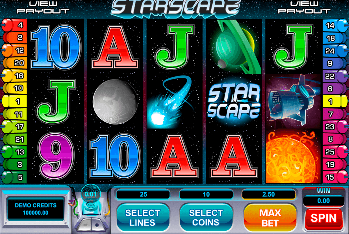 starscape microgaming jogo casino online 