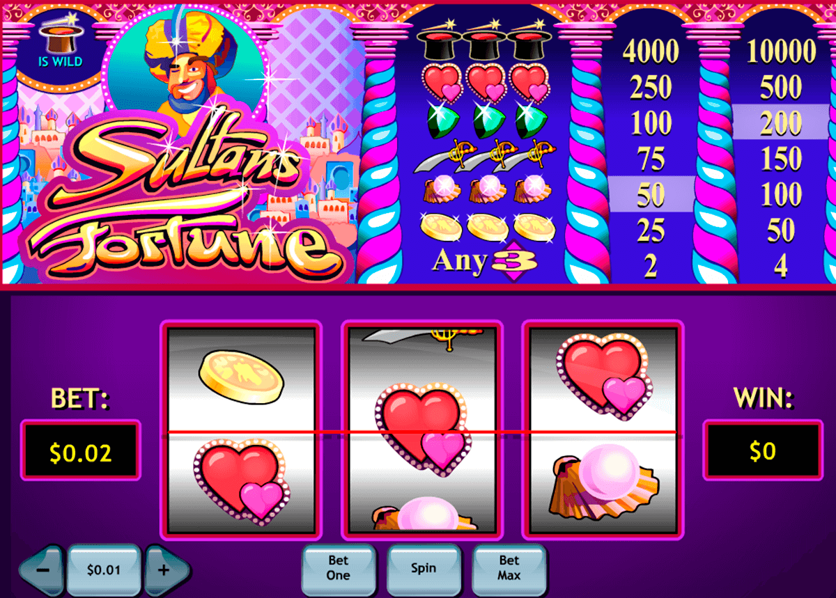 sultans fortune playtech jogo casino online 
