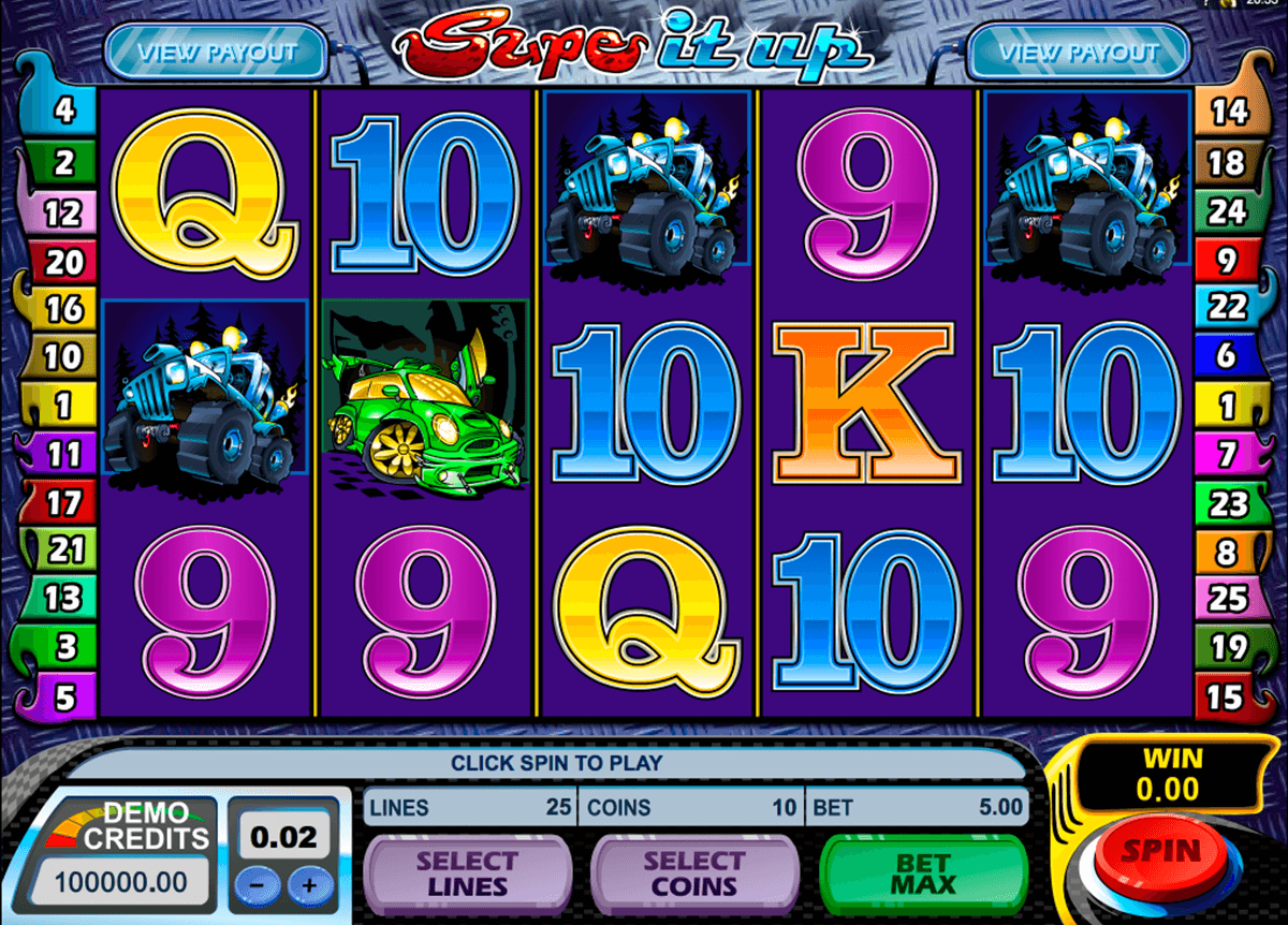 supe it up microgaming jogo casino online 