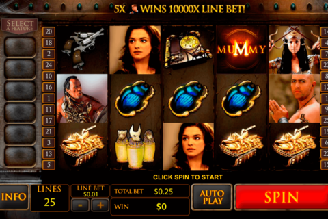 the mummy playtech jogo casino online