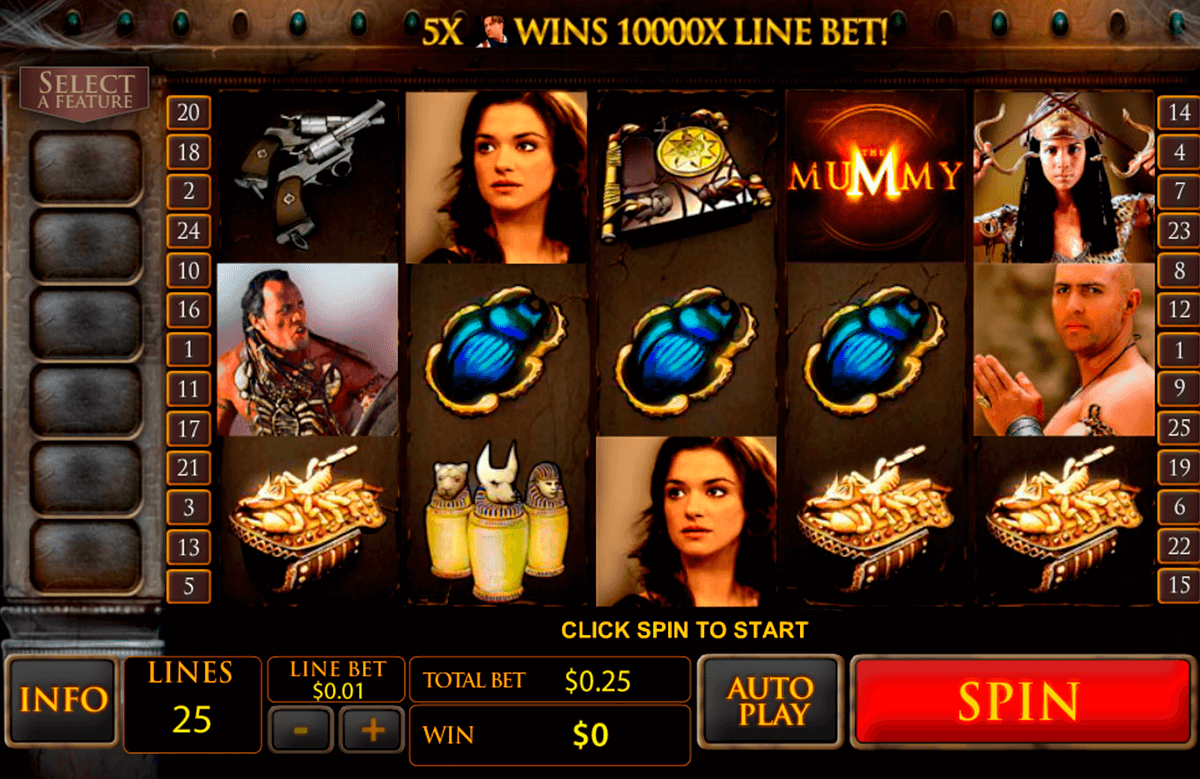 the mummy playtech jogo casino online 