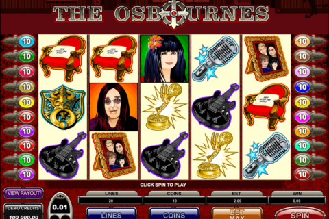 the osbournes microgaming jogo casino online 