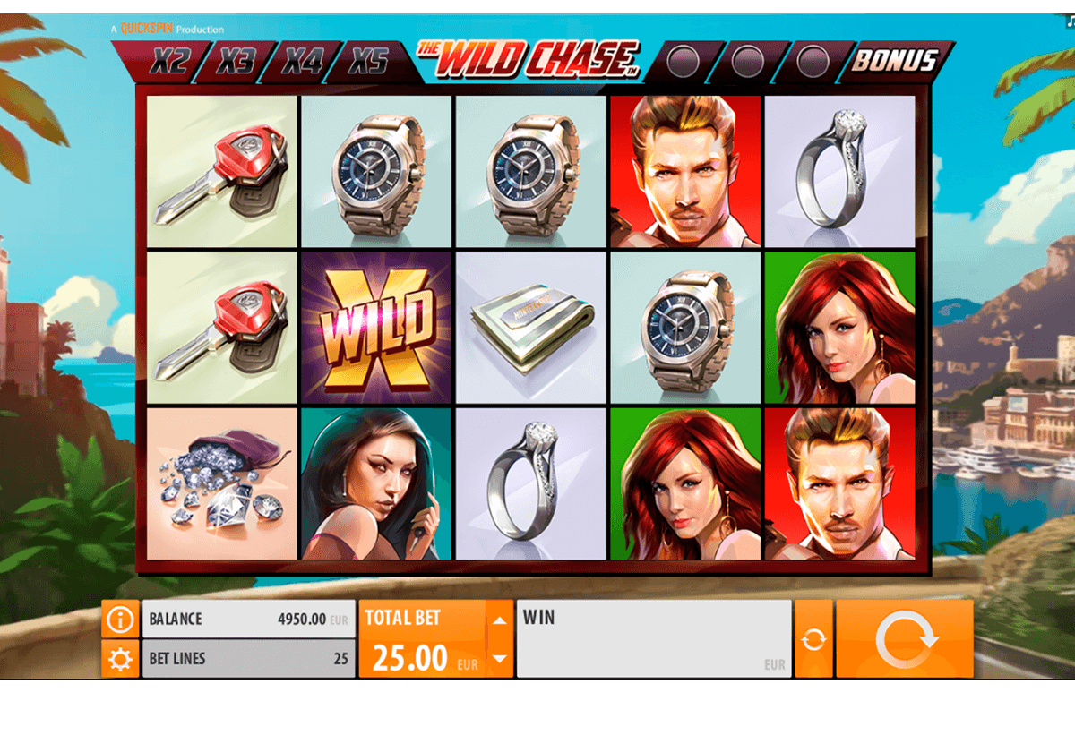 the wild chase quickspin jogo casino online 