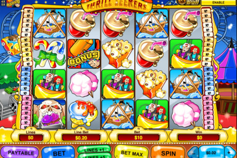 thrill seekers playtech jogo casino online