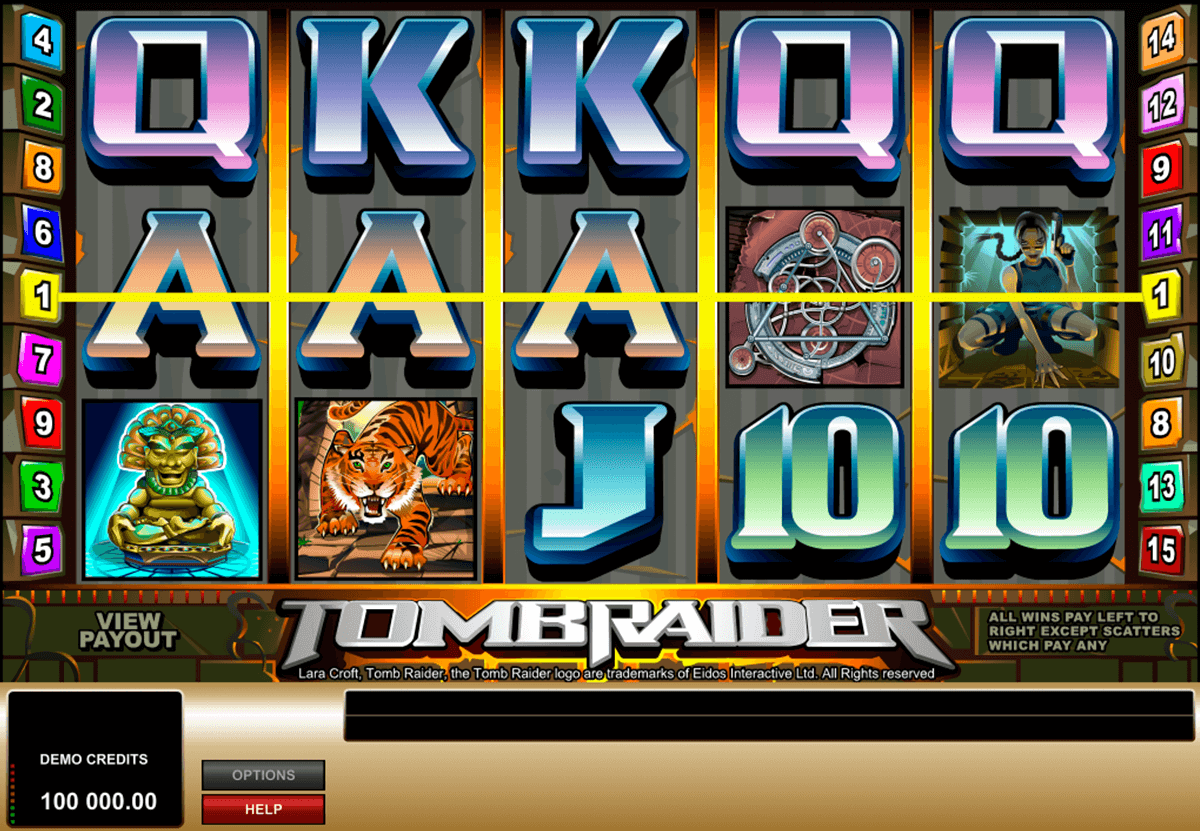 tomb raider microgaming jogo casino online 
