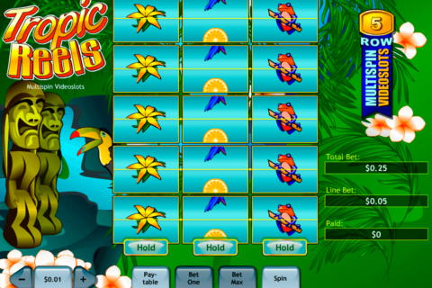 tropic reels playtech jogo casino online 