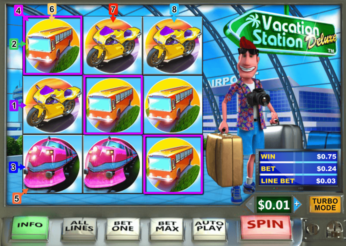 vacation station deluxe playtech jogo casino online