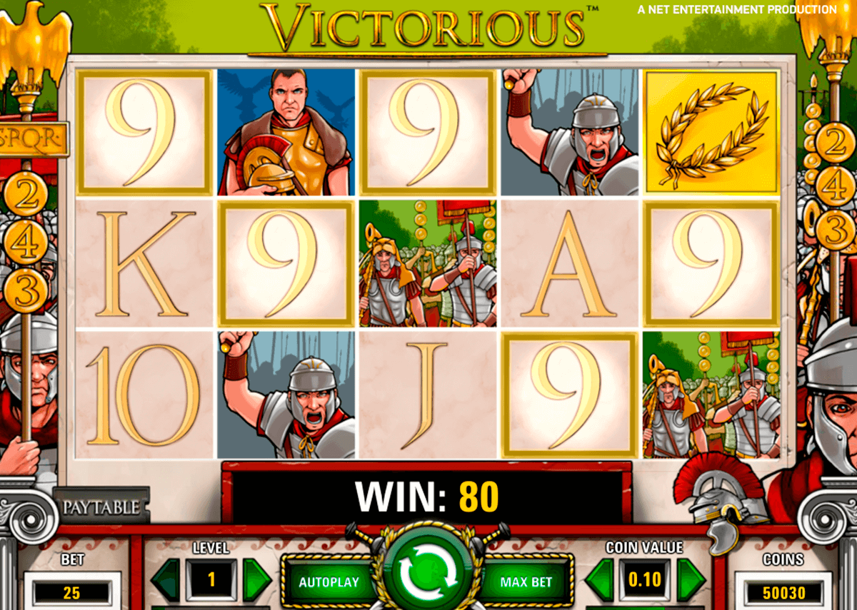 victorious netent jogo casino online 