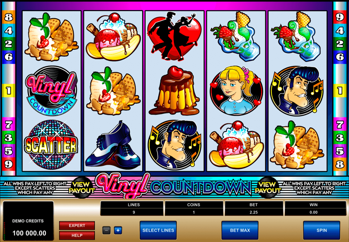 vinyl countdown microgaming jogo casino online 