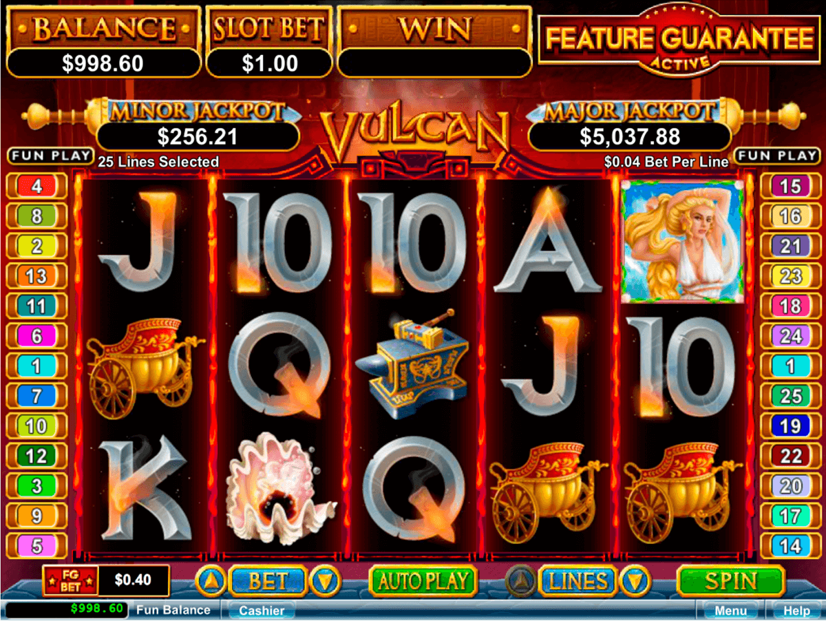 vulcan casino bonus