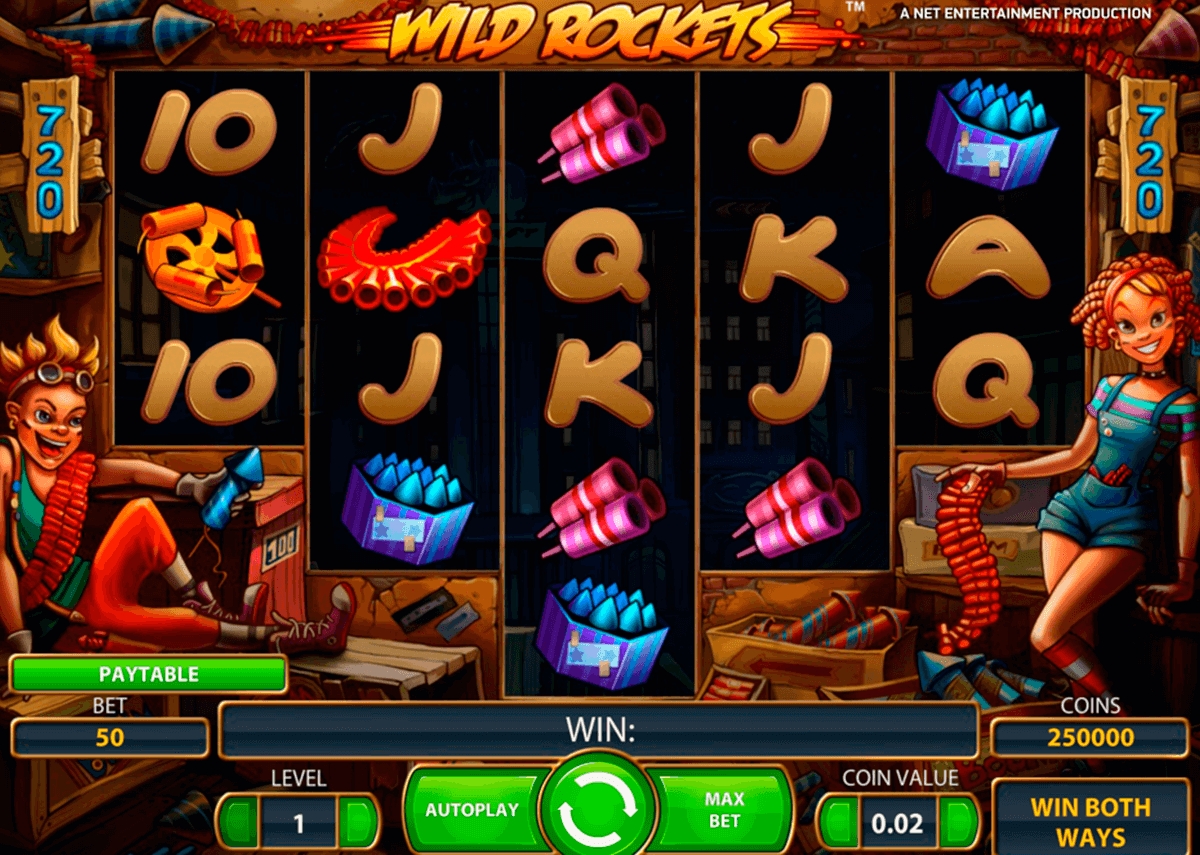 wild rockets netent jogo casino online 