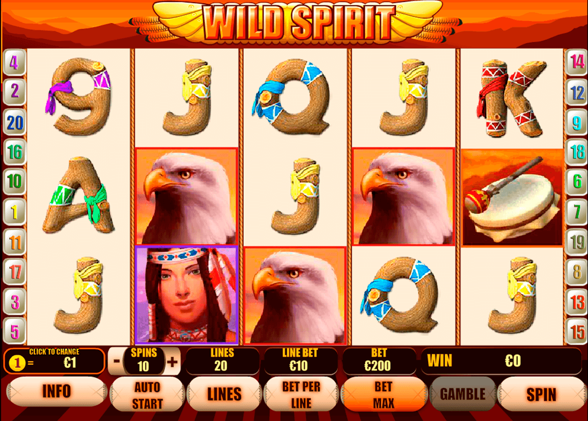 wild spirit playtech jogo casino online 