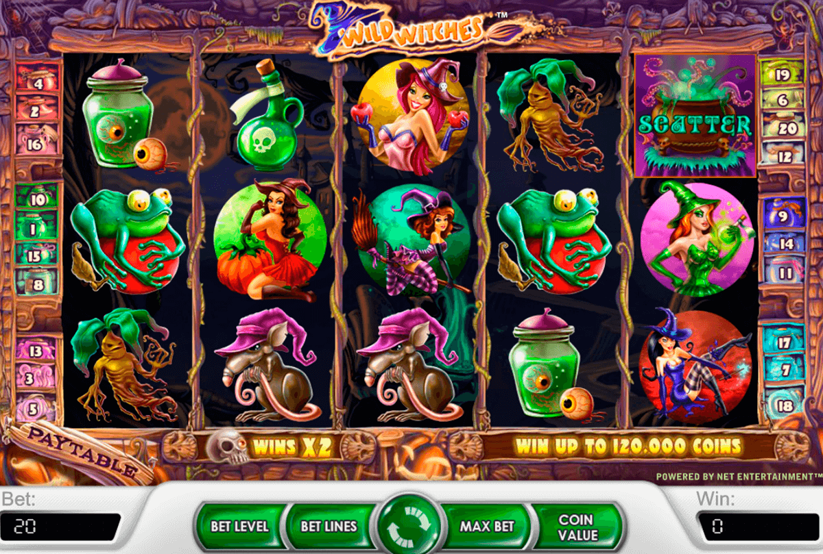 wild witches netent jogo casino online 