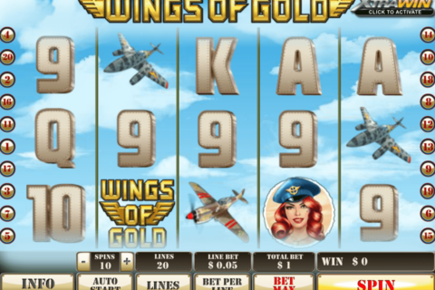 wings of gold playtech jogo casino online