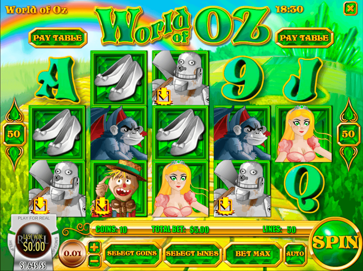 world of oz rival jogo casino online 